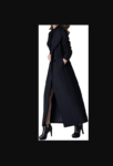 Wool Trench Coat Winter Double Breasted