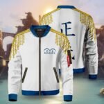 Anime One Piece Marine Bomber Jacket2