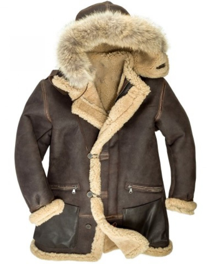 B-7 Aleutian WWII Sheepskin Parka Jacket