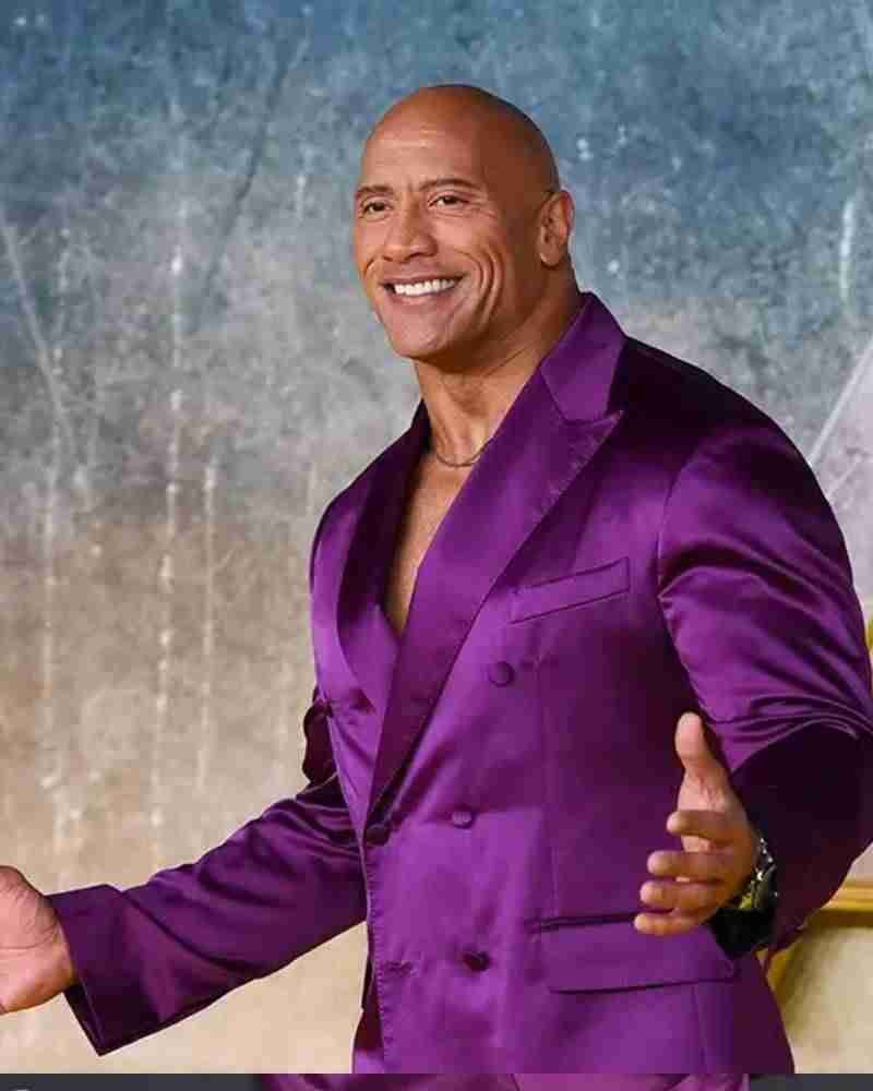 Black Adam Purple Blazer