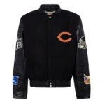 Chicago Bears Jeff Hamilton Varsity Jacket