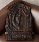 Cool Rider Men Cow Leather Vest