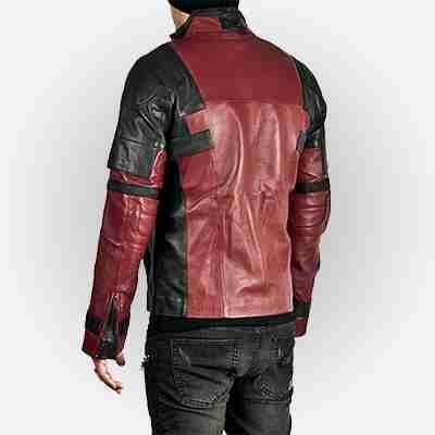 DeadPool Ryan Reynolds Motorcycle Jacket1