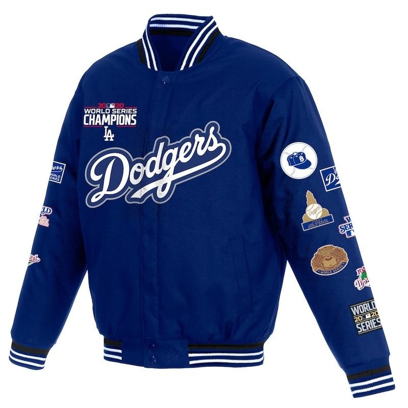 Los Angeles Dodgers 2020 World Series Champions Bomber Jacket