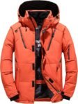 Men’s Quality Thermal Thick Snow Red Coat