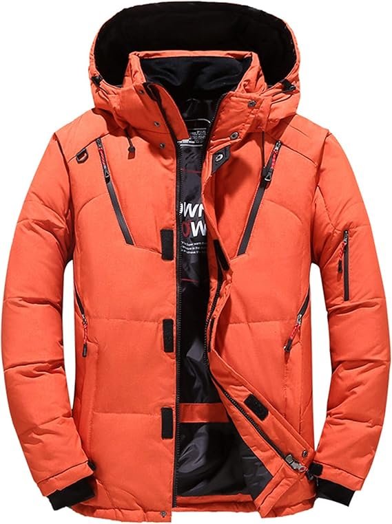 Men’s Quality Thermal Thick Snow Red Coat