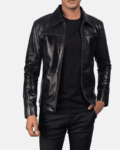 Mystical Black Men’s Leather Jacket1