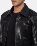 Mystical Black Men’s Leather Jacket1