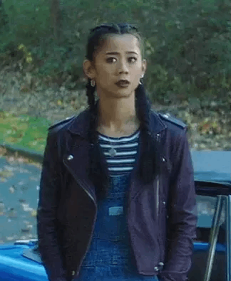 Nancy Drew S02 George Fayne Leather Jacket1