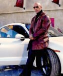 Red Notice Dwayne Johnson Leather Coat1