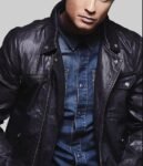 Cristiano Rolando Leather Biker Jacket