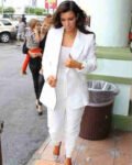 Kim Kardashian Classic White Blazer