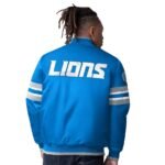 Men’s Blue Detroit Lions Scout Varsity Jacket