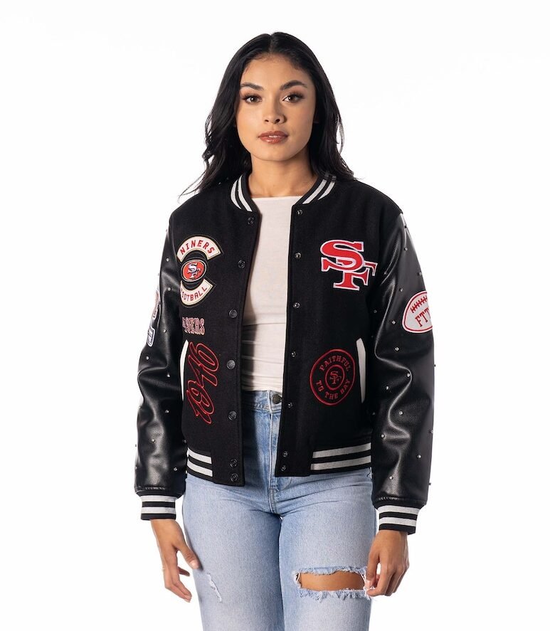 Women’s San Francisco 49ers Varsity Jacket