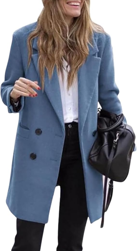 Mormon Wives Blue Coat Secret Lives of Mormon Wives Blue Trench coat-tfj