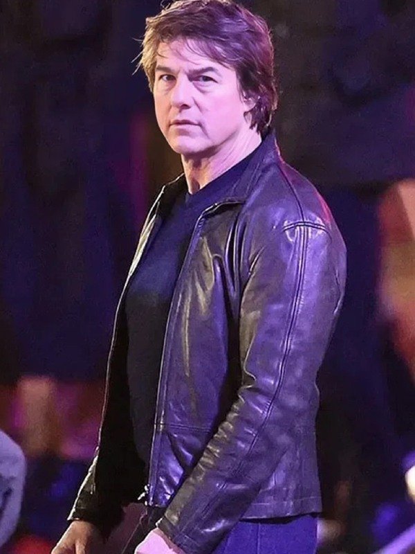 Mission Impossible The Final Reckoning Ethan Hunt Leather Jacket 2025 -tfj