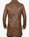 Mens-Real-Lambskin-Leather-Brown-Coat