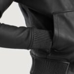 WomensLunaBlackHoodedLeatherBomberJacketOpenFront-4-1686934493331