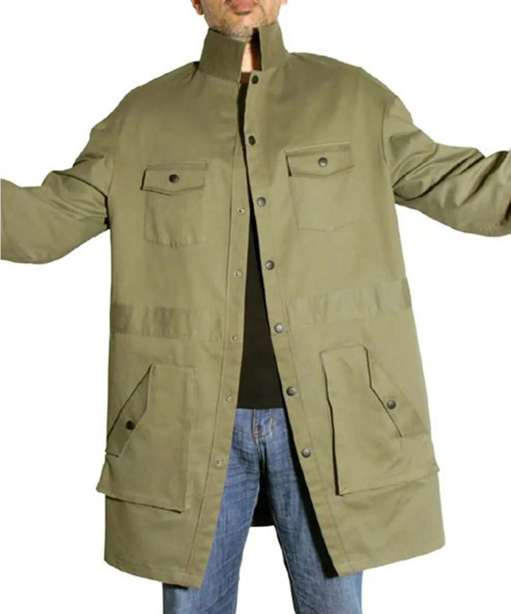Peter B Parker Spider-Man Into the Spider-Verse Green Coat