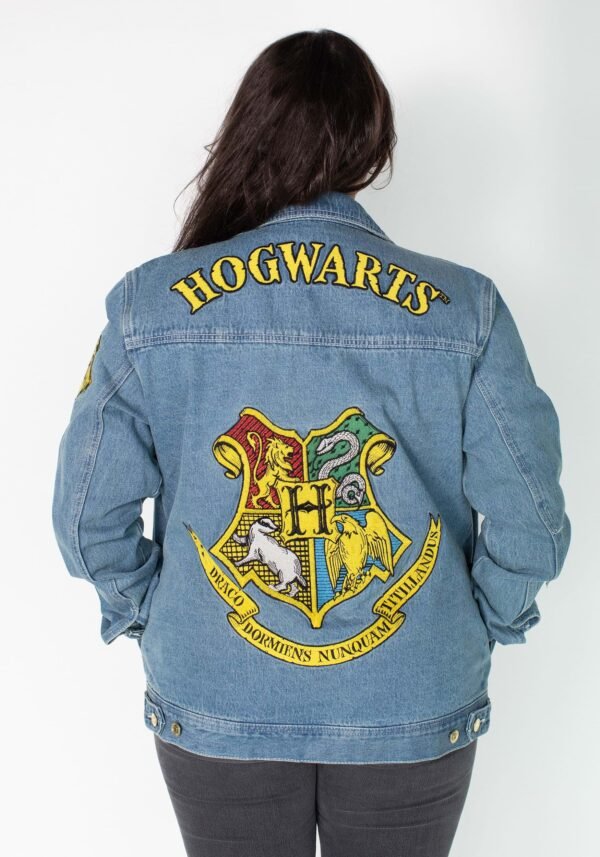 Adult Cakeworthy Hogwarts Denim Jacket-tfj