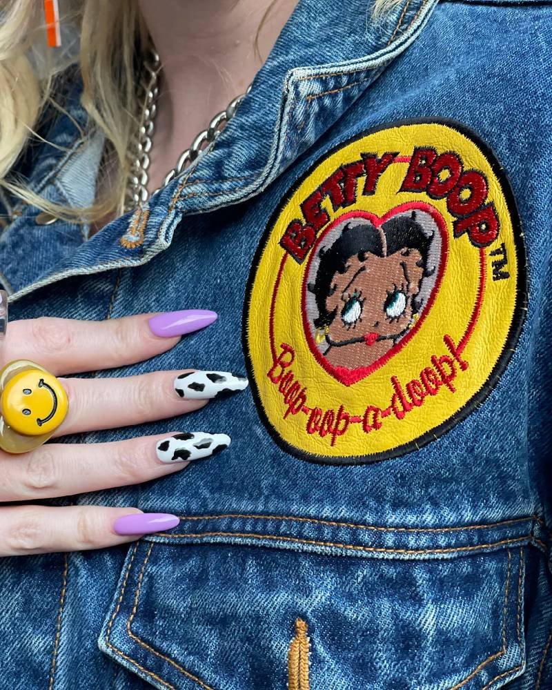 Spark Pretty Vintage 90s Betty Boop Jean Jacket