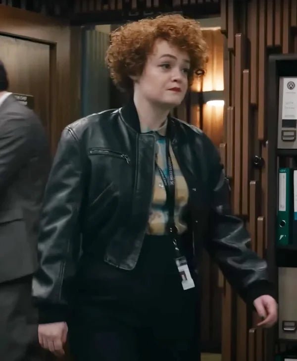 Dept. Q S01 Leah Byrne Bomber Jacket – Screen-Accurate Casual Outerwear
