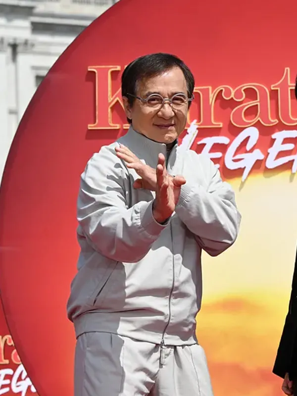 "Karate Kid Legends Jacket – Jackie Chan Style White Vintage Bomber"