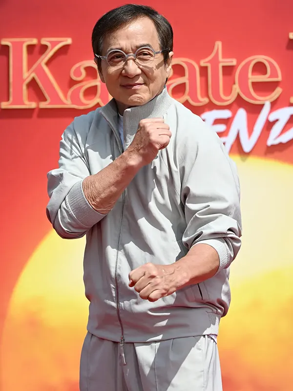 "Karate Kid Legends Jacket – Jackie Chan Style White Vintage Bomber"