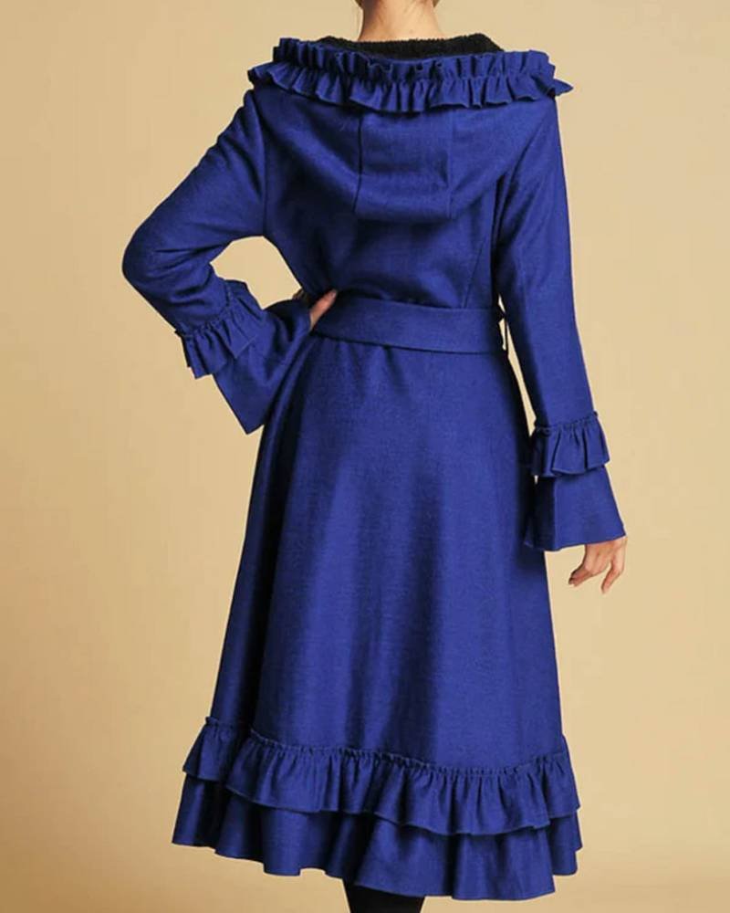 Women’s Wool Maxi Coat With Hood
