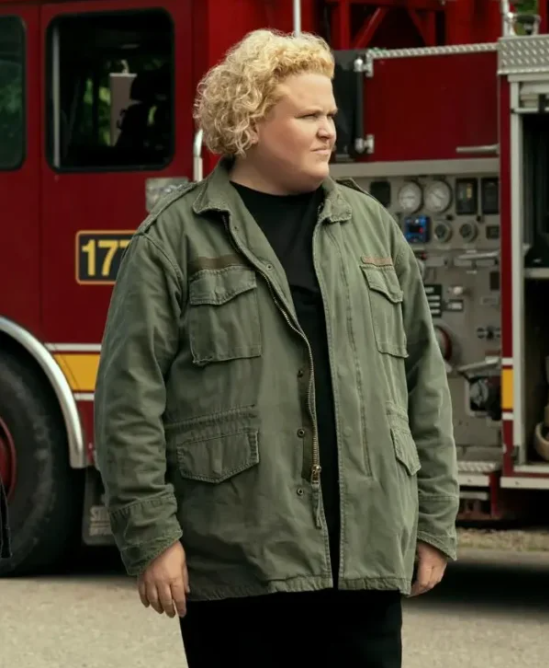 Roo’s Recon Ridge – Deep Green Field Jacket | Fortune Feimster | FUBAR Season 2