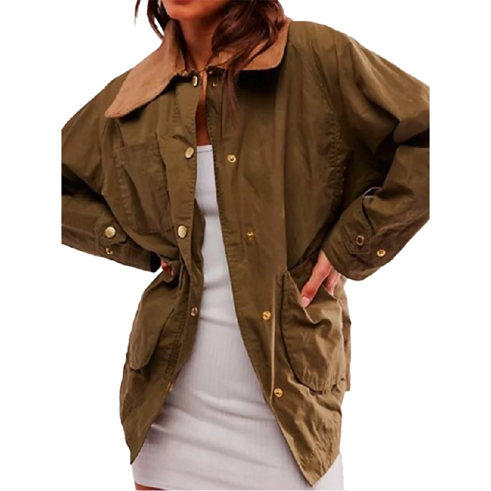 "Jessica Biel The Better Sister Jacket 2025 – Brown Trench Coat (TV Show Exact Style)"