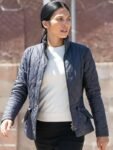 The-Cleaning-Lady-S04-Elodie-Yung-Quilted-Jacket