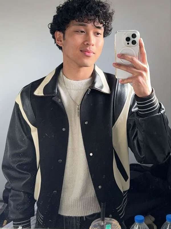 "Ted Alonto The Cleaning Lady Season 4 Leather Jacket – TV Show Replica Biker Style"