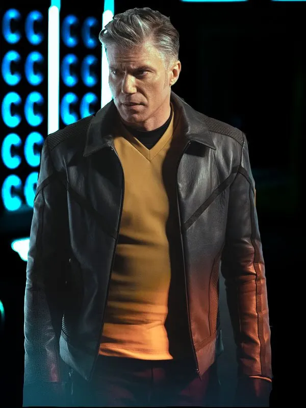 Enterprise Command Classic – Starfleet Leather Uniform Jacket