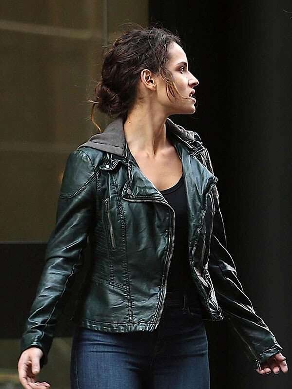 Dani Silva “Point of Origin” Black Leather Jacket