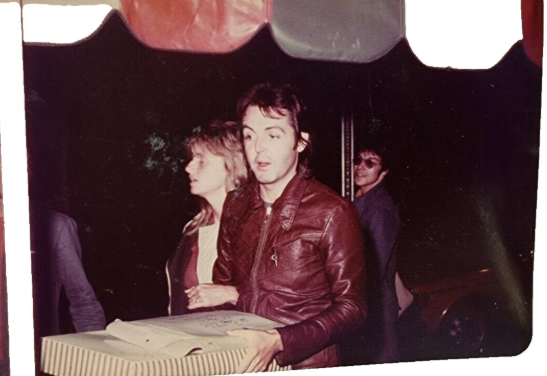 Cherry Rhythm Leather Jacket – McCartney Wings Edition