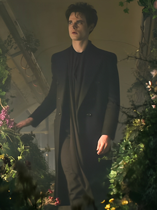 Endless Night Dream Black Trench Coat