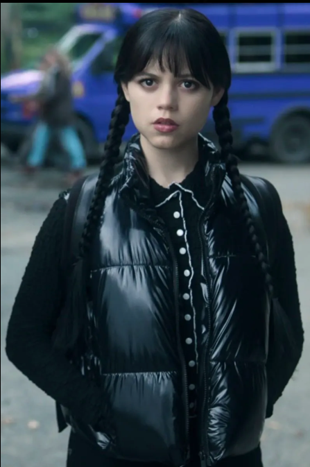 Midnight Rebellion Bomber – Wednesday Addams S2 Edition