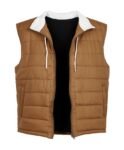 Clark-Gregg-Zero-Day-2025-Brown-Puffer-Vest