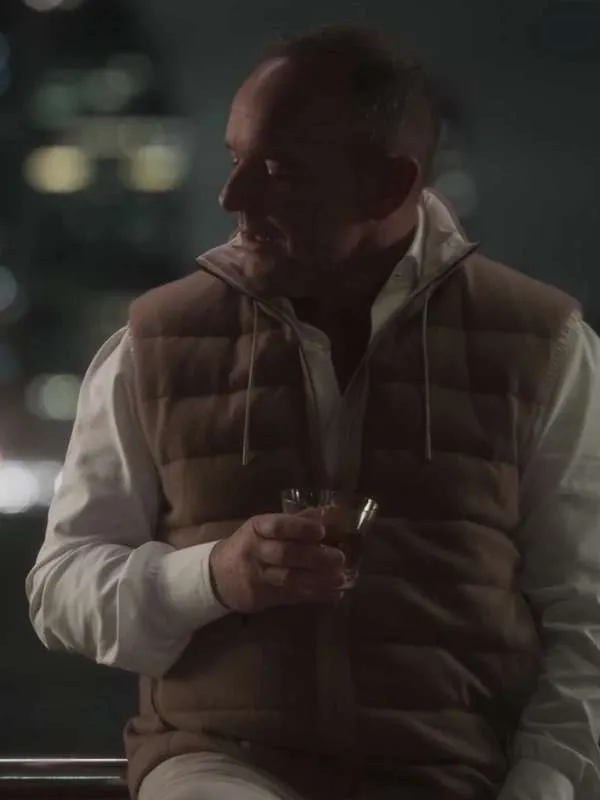 Agent Style Clark Gregg Brown Puffer Vest – Zero Day S01