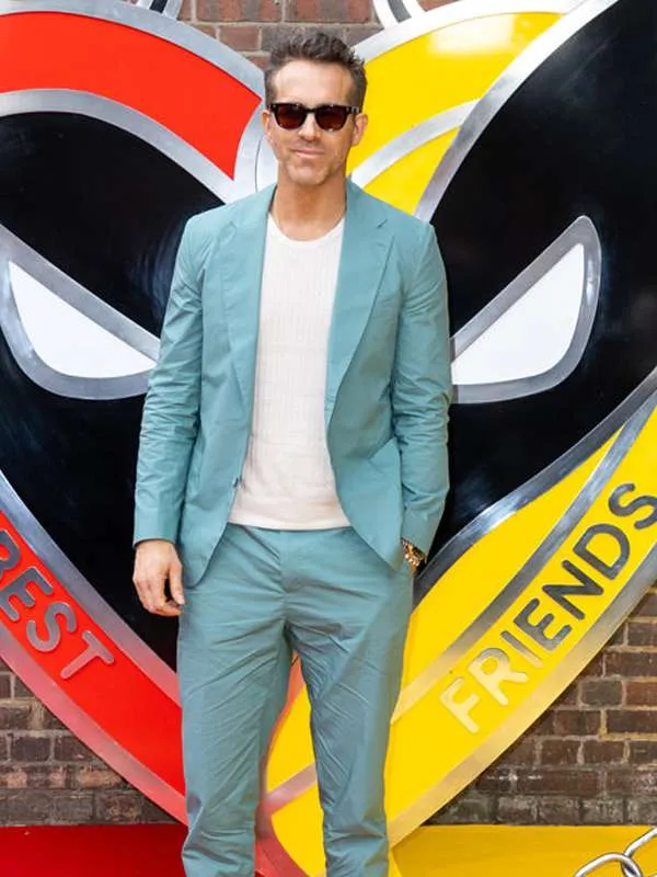 Merc With a Style Ryan Reynolds Black Suit – Deadpool & Wolverine 2024