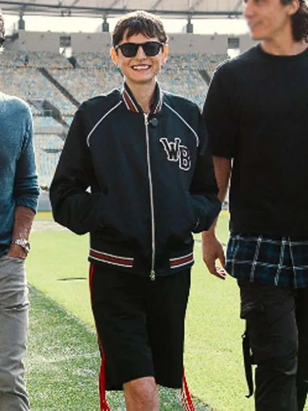 Mystique Edge Emma Corrin Black Varsity Jacket – Deadpool & Wolverine 2024