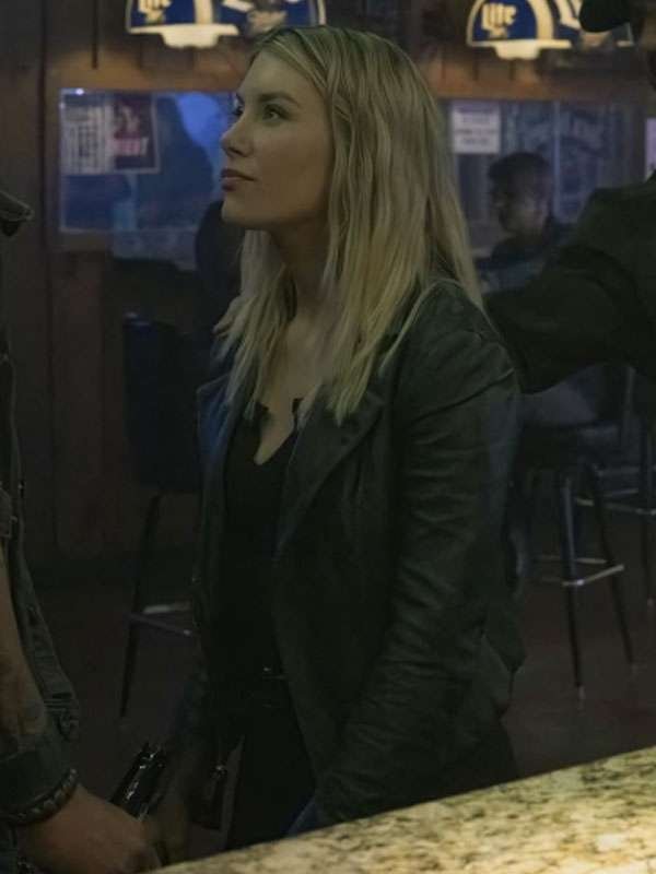 Emilia Harcourt Peacemaker S02 Black Jacket