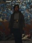 Peacemaker-S2-Annie-Chang-Black-Puffer-Coat