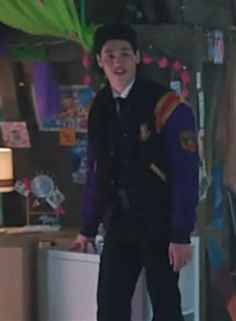 Bruno Kaleido Varsity Jacket – Wednesday S02