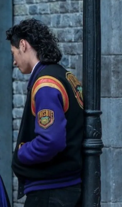 Bruno Kaleido Varsity Jacket – Wednesday S02