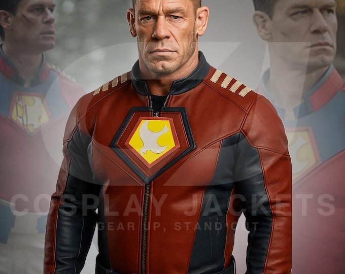 Peacemaker Patriot Leather Jacket – Inspired by John Cena