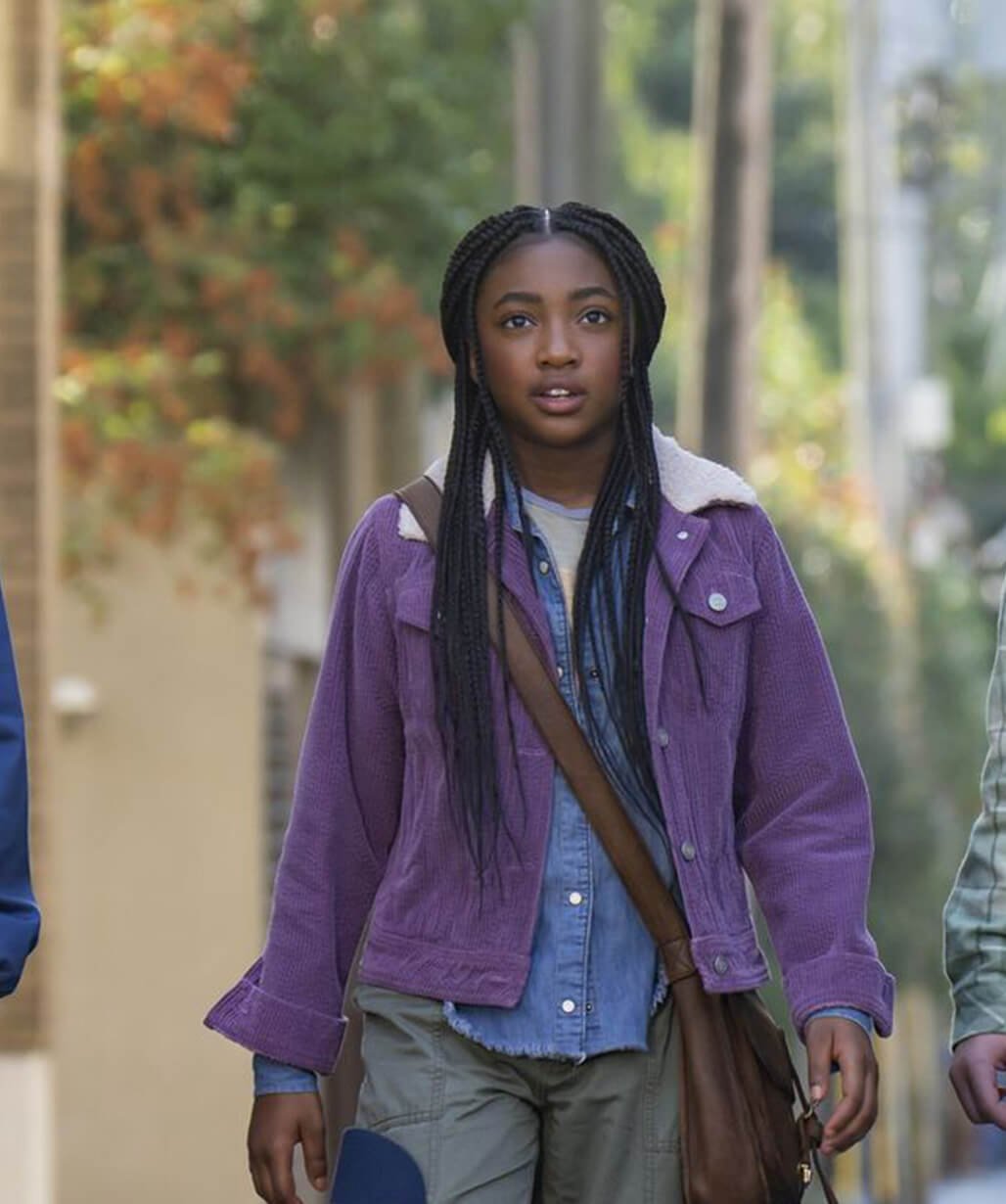 Wise Warrior Annabeth Chase Purple Corduroy Jacket – Percy Jackson S01