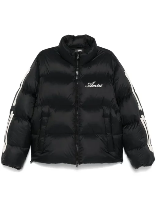 AMIRI Bones Down Puffer Black Jacket