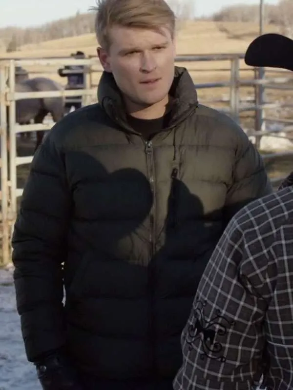 Heartland Adrian Spencer Puffer Jacket – Black Edition